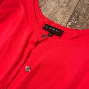 Lane Bryant Jackets & Coats - LANE BRYANT BRIGHT CORAL CARDIGAN SIZE 18/20 Lane Bryant Jackets & Coats - LANE BRYANT BRIGHT CORAL CARDIGAN SIZE 18/20